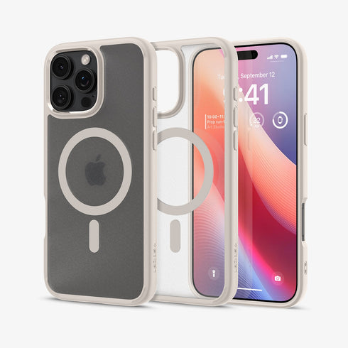 כיסוי Spigen לאייפון 16 סדרה אולטרה היברידי (MagFit)
